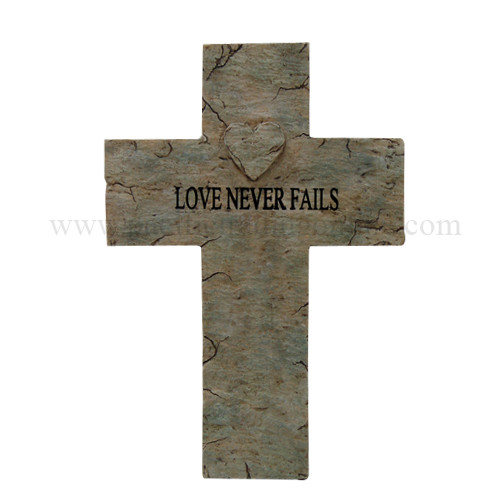 9057 Love Never Fails Cross